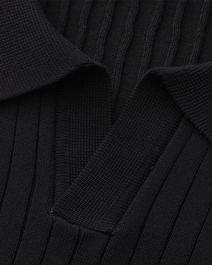 Premium-Rippstrickpolo