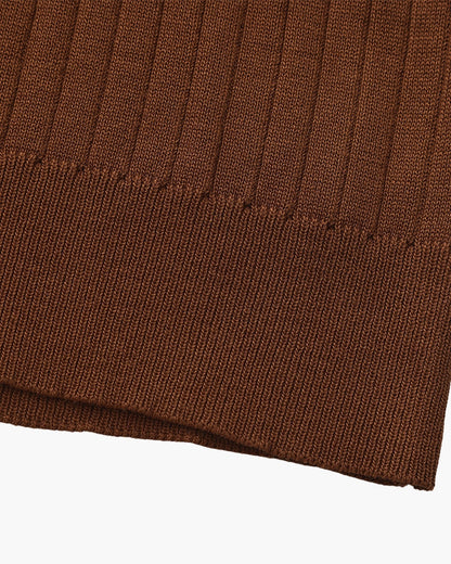 Premium-Rippstrickpolo